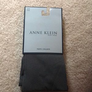 Anne Klein charcoal tights